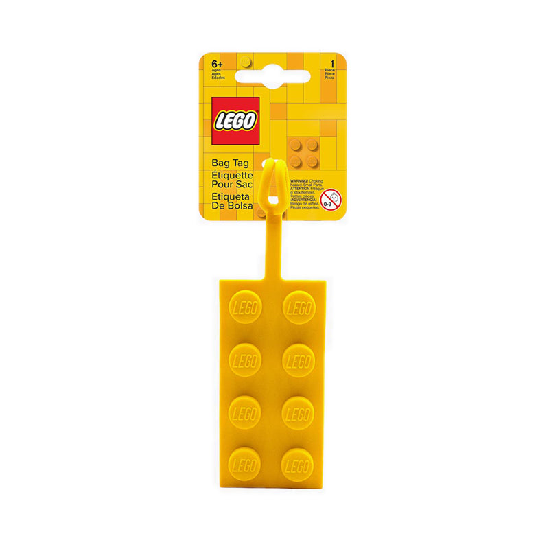 LEGO® Bag Tag 2x4 Yellow - 53657