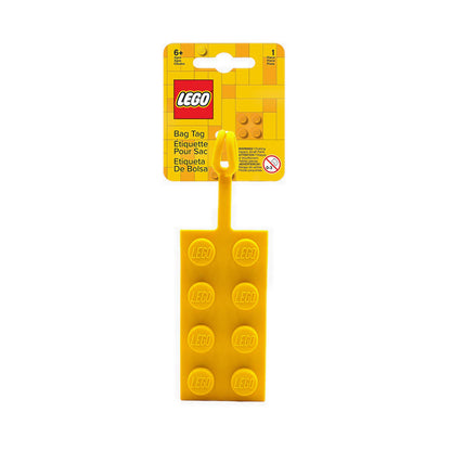 LEGO® Bag Tag 2x4 Yellow - 53657