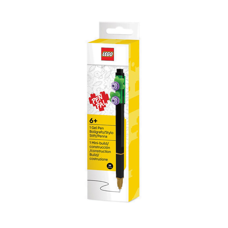 LEGO® Pen Pal Gel Pen with Building Toy Botanicals Lavender - 53701