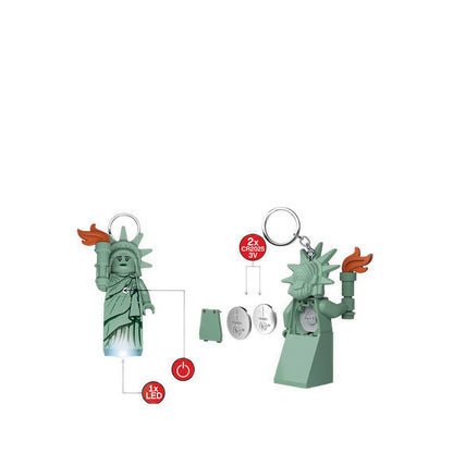 LEGO® Minifigures™ Keychain Light Status of Liberty - KE158H