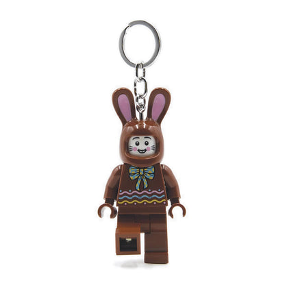 LEGO® Minifigures Keychain Light Chocolate Bunny - KE180H