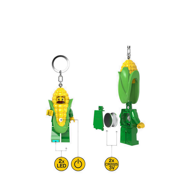 LEGO® Minifigures™ Keychain Hang Tag Light Corn Cob Guy - KE242H – Lego ...
